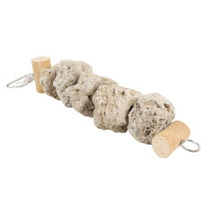 Pendant with lava stones Pendant with lava stones